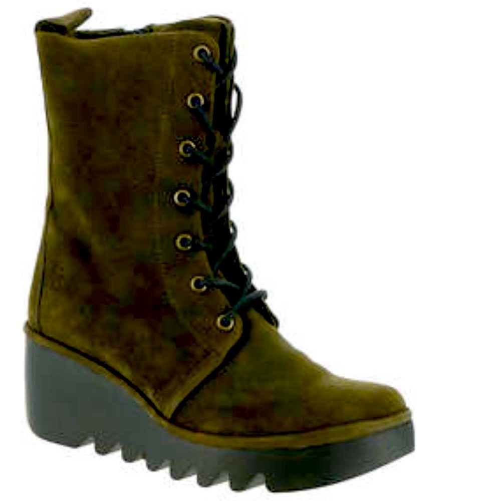 Brown Fly Boots- size 10